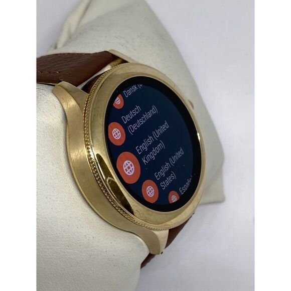 Fossil Gen 3 Authentic Genuine Smart Watch Custom Band FTW6006 DC757 - Picture 5 of 12